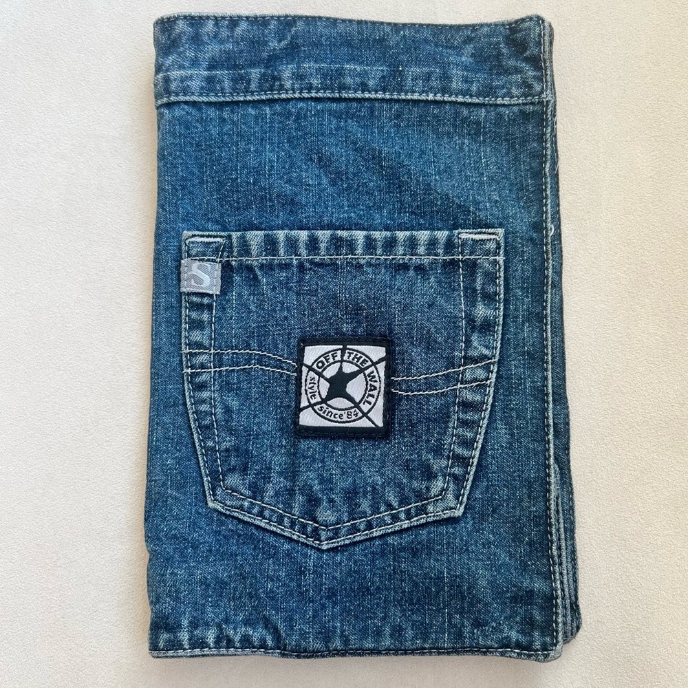 Silver Jeans Blue Denim Notebook Cover